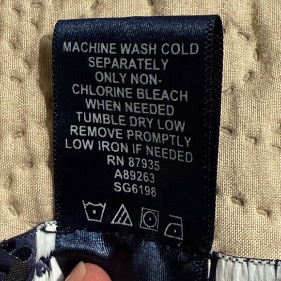 Susan Graver Women's aqua 3/4 sleeve surplice bodice pullover dress; Size 1X - Picture 5 of 5